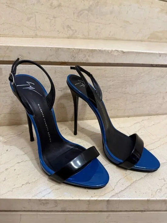 Giuseppe Zanotti High Heels Sandals Color Blue - Picture 5 of 8